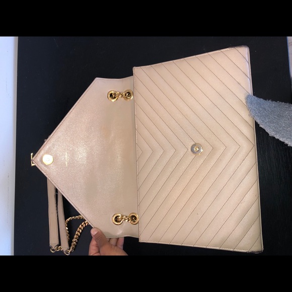 Saint Laurent Grain De Poudre Matasae Monogram - Picture 3 of 8